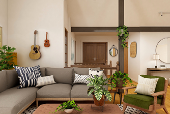 modern farmhouse interior