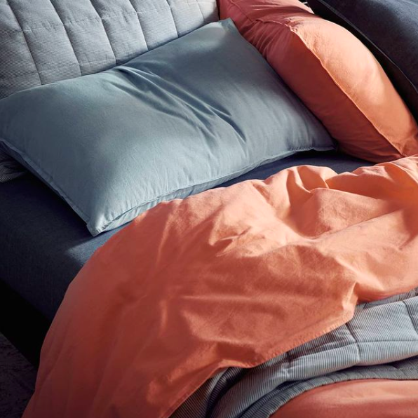 soft pillows and blankets